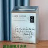 Buzón de hierro estilo americano al por mayor buzón vintage artesanía pastoral colgante de pared caja de sugerencias de pared decoración del hogar Pared Pared