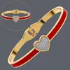 Fornecimento Exclusivo Transfronteiriço de Pulseiras Abertas Irregulares Estilo Europeu e Americano, Aço Inoxidável Galvanizado a Ouro Real 18K, Pulseiras Femininas de Luxo Leve Atacado