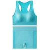 Estilo Deportivo Sexy Traje de Ropa Interior Deportiva Espalda Bonita con Carácter 'I' Sin Costuras de Alta Elasticidad Sin Aro de Acero Traje Deportivo