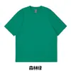 Camiseta de manga corta retro de algodón 100% pesada de 260g, corte holgado, hombros caídos, moderna, lavada y desgastada, venta al por mayor