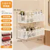 Estante de Almacenamiento para Baño, Organizador de Pared para Lavabo de Inodoro, Estante de Almacenamiento sin Taladro para Cosméticos y Champú