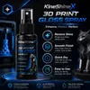 KineShineX Spray Brillante para Impresión 3D Secado Rápido Suavizante Iluminador PLA Spray Protector Universal