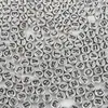 Cuentas Sueltas Acrílicas de 4*7mm Cuentas con Letras Inglesas Cuentas Planas Hechas a Mano DIY Niños Educación Temprana Accesorios de Joyería con Cuentas Pulsera