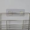 Hebilla de Garra Transparente Sin Costuras Estante de Almacenamiento de Acero Inoxidable Ferretería Colgador de Toalla Soporte para Cepillo de Dientes Accesorios de Hebilla Agarre Auxiliar
