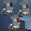 Suporte para Celular de Bicicleta Veículo Elétrico Bateria Moto Piloto Externo Plástico Bolha Navegação de Ciclismo Suporte para Celular Atacado