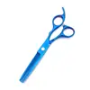 Tijeras de peluquería, Tijeras para cortar el pelo, Juego de tijeras de alta gama con forma de mano de 6 pulgadas, Tijeras profesionales de adelgazamiento de cinco capas, Tijeras para flequillo