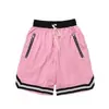 Pantalones cortos de verano de malla ligera con cremallera para deportes, baloncesto, fitness muscular, running, transpirables, de fábrica, en stock, transfronterizos