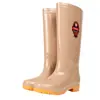 Botas de Chuva femininas antiderrapantes impermeáveis sapatos nova moda feminina botas de chuva para mulheres adultas sapatos de borracha com algodão galochas femininas