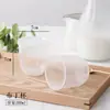 Caja de embalaje para vaso de pudín de gelatina de leche de doble capa, vaso para helado tipo piel de yogur, caja para llevar para vaso de pastel de mousse de tiramisú