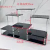 Escalera de Caja Misteriosa Acrílica Soporte para Figuras Transparentes Juguete Modelo Tetera Perfume Soporte de Exhibición Joyería Cosméticos Almacenamiento