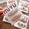Dulce Estilo Mori Bordado Estilo Coreano Tela Linda Clip para Bebé Niña Pinza Lateral para el Cabello Pinza para el Flequillo de Niña Accesorios para el Cabello