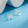 Aretes de Lazo de Estrella, Gama Alta Nicho 2025 Nuevos Pendientes Populares, Pendientes para Mujer, Dulces Elegantes y Versátiles