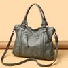 Bolsa feminina 2026 novo modelo bolsa de mão de grande capacidade bolsa de mãe bolsa de ombro versátil vintage da moda disponível para dropshipping