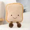 Ins creativo historia de pan tostado muñeco de peluche fábrica de muñecas venta al por mayor muñeca relajante