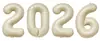 2026 Decoración de Globos Digitales de Año Nuevo Adorno Atmósfera Día de Año Nuevo Accesorios de Fotografía para Niñas Arreglo de Escena Bolas
