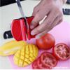 Mini Apontador de Facas Presente Gadget Aço Tungstênio Cerâmica Apontador de Facas de Frutas Doméstico Portátil Pedra de Afiar