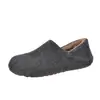 Zapatos de Algodón Cómodos Cálidos de Invierno Estilo Simple con Forro de Terciopelo, Slip-on, de Doble Uso, Nuevos 2026, para Uso en Exteriores, Zapatos Postparto