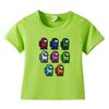 Camiseta de algodón para niños Space Kill, venta al por mayor, de comercio exterior, de manga corta, para bebé, fina, de verano