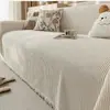Funda de sofá de chenilla para todas las estaciones, nuevo estilo 2026, manta ligera y lujosa para sofá de sala de estar, cojín de asiento antidesgarros y antideslizante
