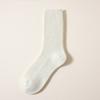 Calcetines de lana para niños otoño e invierno forrados de felpa tubo largo nuevos gruesos cálidos calcetines de felpa invierno doble aguja verticales calcetines calientes