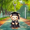 Novo Dr Transfronteiriço. Chaveiro Urso Yak Pingente de Carro Pingente para Decoração de Casa