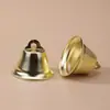 Sinos Abertos de Liga de Natal de 10~45mm, Venda do Pacote Completo Sino de Natal Acessórios de Pingente DIY Atacado