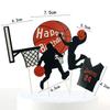 Decorações de Bolo Esportivo de Basquete Enfeites Slam Dunk Tema Menino Arranjo de Aniversário Plug-In de Sapato de Basquete Rukawa Kaede