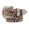 Cinto de strass Guangzhou feminino mola fivela de pino liga hip-hop punk padrão de personalidade moda Joker calças outlet de fábrica