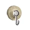 Gancho Giratorio con Ventosa de Succión Fuerte Adhesivo, Sin Marcas, Reutilizable, No Requiere Taladrar, Multiusos para Hogar, Cocina, Baño