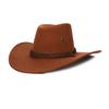 Chapéu de cowboy americano de verão Great Western, chapéu de lã para cavaleiro, chapéu para áreas externas, chapéu de sol, chapéu respirável para homens e mulheres
