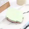 100 tiras de mensajes creativas de dibujos animados, notas post-it cuadradas lindas, notas secretas para estudiantes, entrega de notas, libreta de notas adhesivas