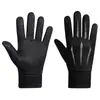 Guantes de Ciclismo para Hombre Pantalla Táctil Forro Polar de Invierno Cálidos Antideslizantes para Conducir Fuga Dos Dedos Motocicleta Guantes de Invierno para Pesca