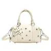 Bolsa de Mão Versátil da Moda Estilo Coreano Bolsa Baguette para Mulheres 2026 Primavera Nova Retro Diário Casual Bolsa de Ombro Transversal
