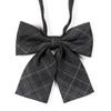 Uniforme escolar estilo japonés con cuello floral pequeño, corbata de lazo Jk, traje de marinero holgado con corbata de lazo