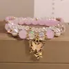 Pulseira com Alto Apelo Estético para Estudantes, Pulseira Fofa de Borboleta para Meninas, Pulseira de Cristal da Moda Estilo Floresta para Meninas Jovens e Melhores Amigas