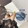 Óculos da Moda que Mudam de Cor para Mulheres, Atmosfera de Outono e Inverno, Óculos Lisos da Moda, Emagrecimento Facial, Aparência Natural, Realçador de Armação, Óculos de Grau para Mulheres