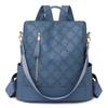 Mochila Feminina 2025 Nova Moda Simples Combina com Tudo Bolsa de Couro Macio Grande Capacidade Mochila Feminina Mochila de Ombro Feminina