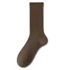 Calcetines de Algodón para Hombre Verano Finos de Media Pantorrilla Absorbentes del Sudor Transpirables Antibacterianos Resistentes al Olor Primavera/Otoño Deportivos Calcetines Largos para Hombre