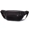 Bolso de Pecho Retro Japonés de Cuero PU Bolso de Cintura para Hombre y Mujer Nuevo Versátil Estilo Coreano Moderno Gran Capacidad Deportivo Casual Bolso Cruzado