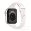 Correa de silicona delgada de tres eslabones adecuada para Apple Watch 9 10 S11 iWatch Pulsera ultrafina