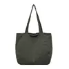 Bolso de hombro nuevo a cuadros, casual, gran capacidad, ligero, moderno, versátil, adecuado para el uso diario, bolso de nailon para mujer