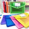 Bolsa de Documentos de Almacenamiento Horizontal A5 Bolsa de Información de Oficina Bolsa con Botón Papelería para Estudiantes Suministros de Oficina Bolsa para Archivo de Facturas