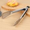 Pinza para Alimentos de Acero Inoxidable traje Pinza para Alimentos Pinza para Parrilla BBQ Pinza para Bistec Pinza para Pan Suministros de Cocina Multifuncionales