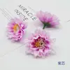 Flores Artificiais, Folhas de Pinheiro, Flores de Peônia, Cabeças de Flores de Seda com 7cm de Diâmetro, Acessórios de Cabelo DIY, Grampos de Cabelo, Flores Decorativas, Fabricação de Trajes Tradicionais