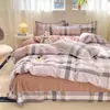 2025 Nuevo Estilo Algodón Puro Múltiples Especificaciones Funda de Edredón Sábanas Juego de Cama de Cuatro Piezas