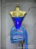 Saia Brilhante Dourada Justa ao Corpo para Férias na Praia, Roupa para Performance de Palco de Grupo de Meninas, Vestido de Noite Fashion de Luxo Leve para Festa