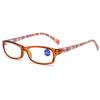 Nuevos lentes de lectura Impresión Jiangnan moda lentes de lectura anti-luz azul al por mayor lentes dorados para mujer lentes de lectura HD