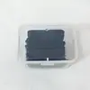 Esponja de secado de pelusa de cuero negro rectangular ultrafina, súper suave, reemplazo para esponja de pastel, esponja de maquillaje seca