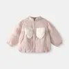 Chaqueta Acolchada Otoño e Invierno Estilo Nuevo Ropa de Algodón Engrosada para Niñas Abrigo de Algodón Superior Ropa de Invierno para Bebé Ropa Cálida