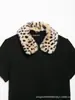 Roupas Femininas Transfronteiriças Outono Novo Estilo Europeu e Americano Gola com Efeito de Pele Sintética Removível Casaco de Tricô 2756116